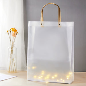 Clear Gift Bag with Small String Lights - 40*30*10cm