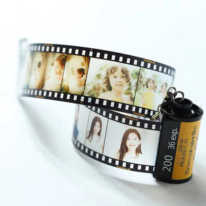 Family Gifts Custom Personal Film Roll Keychain with baby¡¯s Pictures