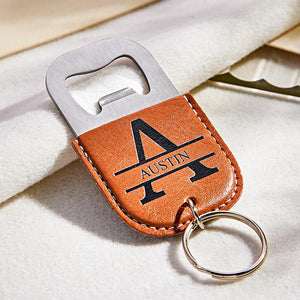 Custom Engraved Keychain Bottle Opener Simple Gifts - MadeMineAU