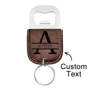 Custom Engraved Keychain Bottle Opener Simple Gifts - MadeMineAU