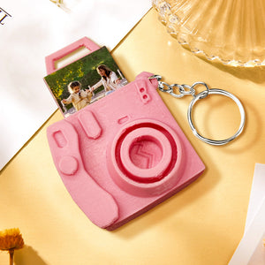 Custom Photo Mini Camera Keychain Personalized Camera Keychain with Pull Out Picture - MadeMineAU