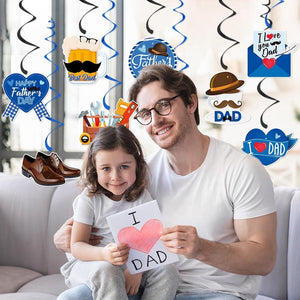 Best Dad Ever Banner Fathers Day Party Decoration Supplies - MadeMineAU