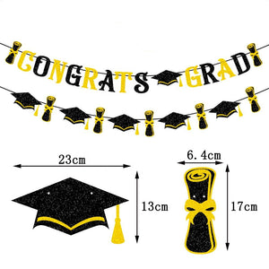 Graduation Hanging Banner Decorations Party Supplies Gift for Graduation Party - MadeMineAU