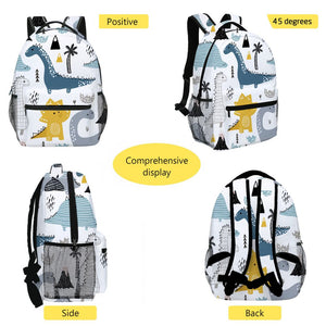 School Backpack Dinosaur Kids Bookbag Preschool Kindergarten School Bag for Boys Girls - MadeMineAU