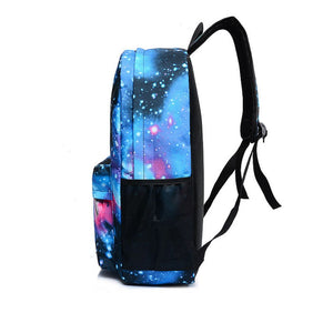 School Backpack Starry Sky Bookbag Lightweight School Bag for Students - MadeMineAU