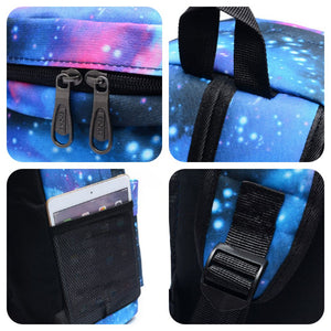 School Backpack Starry Sky Bookbag Lightweight School Bag for Students - MadeMineAU