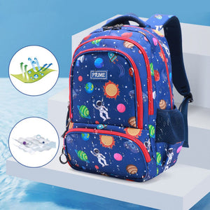 Rainbow School Backpack Astronaut Kids Bookbag Preschool Kindergarten School Bag for Boys Girls - MadeMineAU