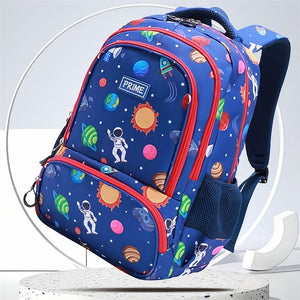 Rainbow School Backpack Astronaut Kids Bookbag Preschool Kindergarten School Bag for Boys Girls - MadeMineAU