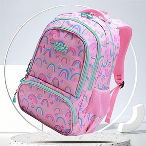 Rainbow School Backpack Astronaut Kids Bookbag Preschool Kindergarten School Bag for Boys Girls - MadeMineAU