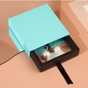 Transparent Jewelry Tiffany Blue Box - Jewelry Drawer Box