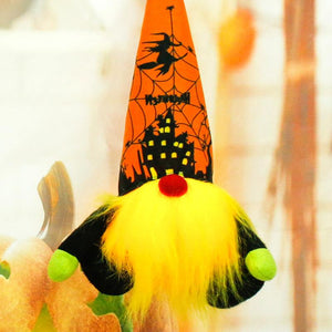 Halloween Gnome Dwarf Doll Ghost Festival Goblin Rudolph Faceless Dolls Window Decorations