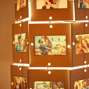 Custom Photo Night Light Personalized Engravable Vintage Film Lamp Family Gift - MadeMineAU