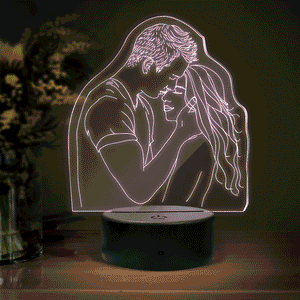 Custom 3D Photo Lamp Led Personalized Colorful Night Light Gift For Girlfriend