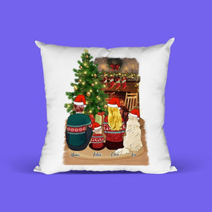 Christmas Family Personalized Pillow Case - MadeMineAU