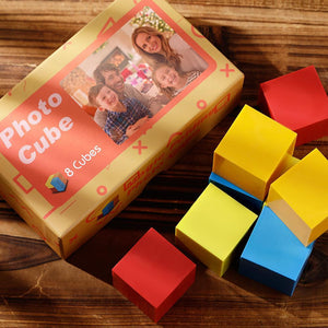 Custom Magic Folding Photo Rubic's Cube For Dad - MadeMineAU