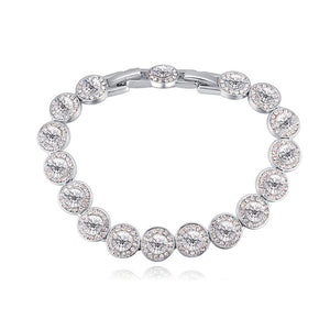 Happiness Waltz Alloy Bracelet With Crystal For Women - MadeMineAU