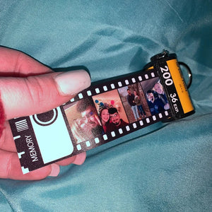 Custom Keychain Multiphoto Colorful Camera Roll Keychain Romantic Customize Gifts