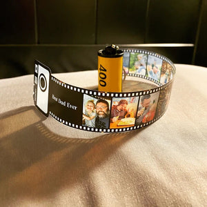 Anniversary Gifts Custom Film Roll Keychain Multiphoto Camera Roll Keychain Environmentally Friendly Material Gifts Personalized Keychain For Him