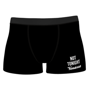 Not Tonight Name Men's Shorts Boxer - MadeMineAU