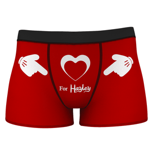 For Girlfriend Name Men's Shorts Boxer - MadeMineAU