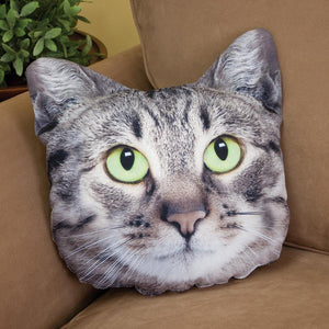 Custom Pet Photo Face Pillow 3D Portrait Pillow-dogsall - MadeMineAU