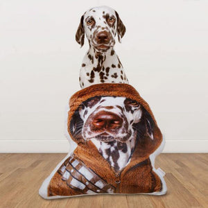 Custom Pet Photo Face Pillow 3D Portrait Pillow-pug - MadeMineAU