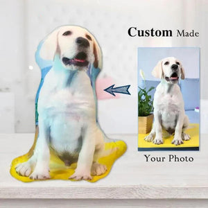 Custom Pet Photo Face Pillow 3D Portrait Pillow-cutedogs - MadeMineAU